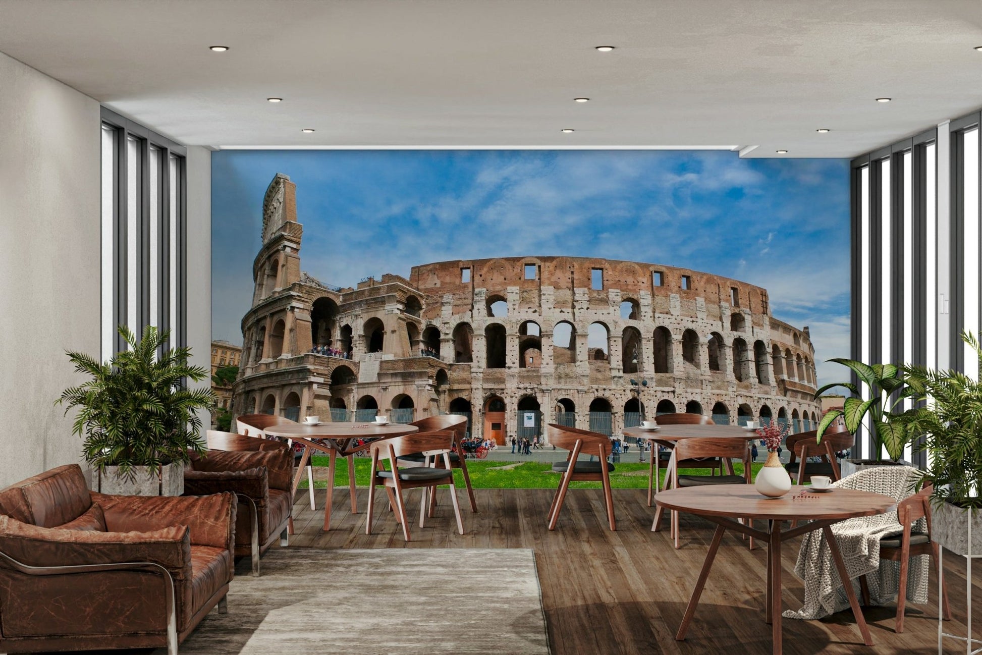 Cultural heritage wall covering
