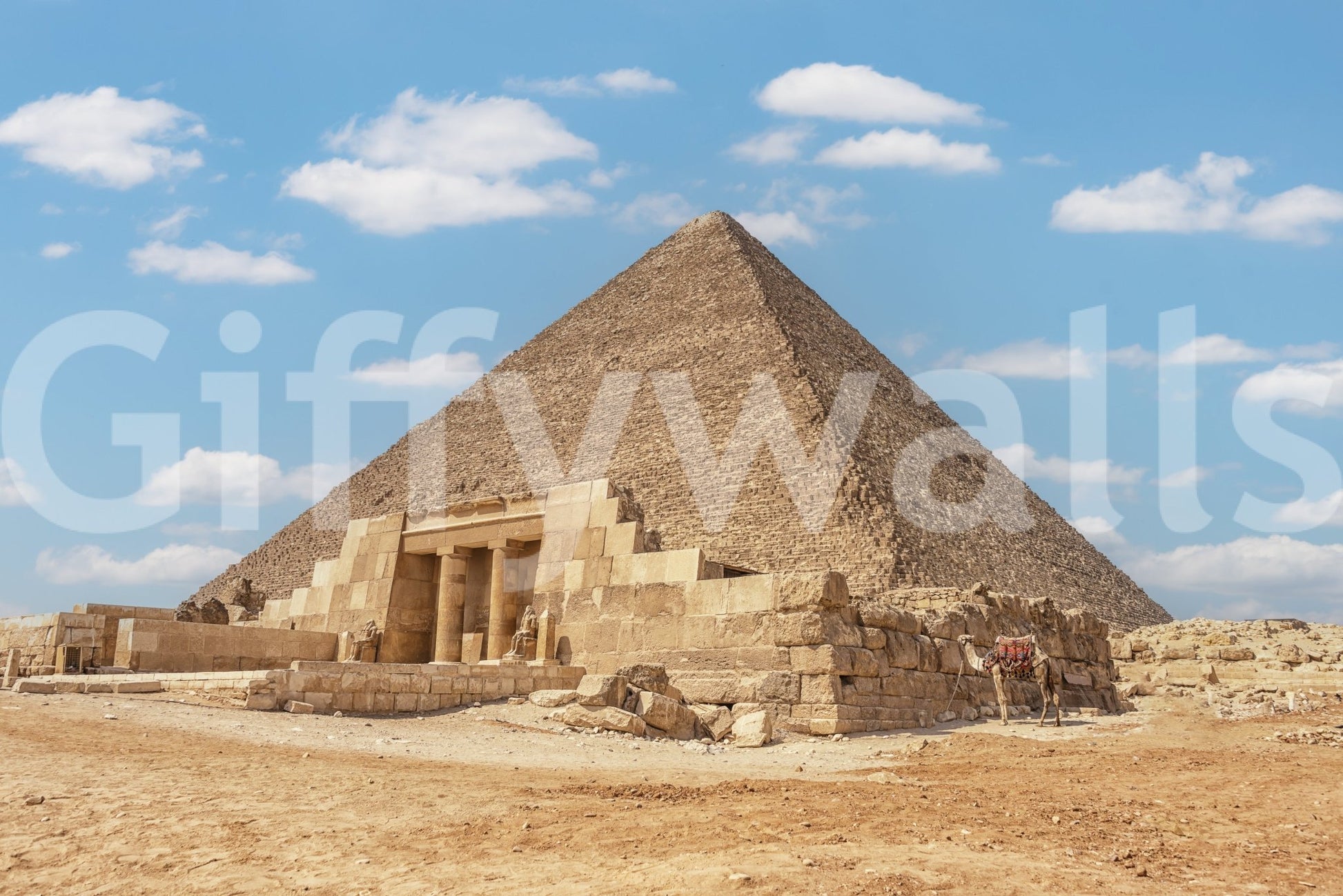 Ancient Wonders Wall Mural