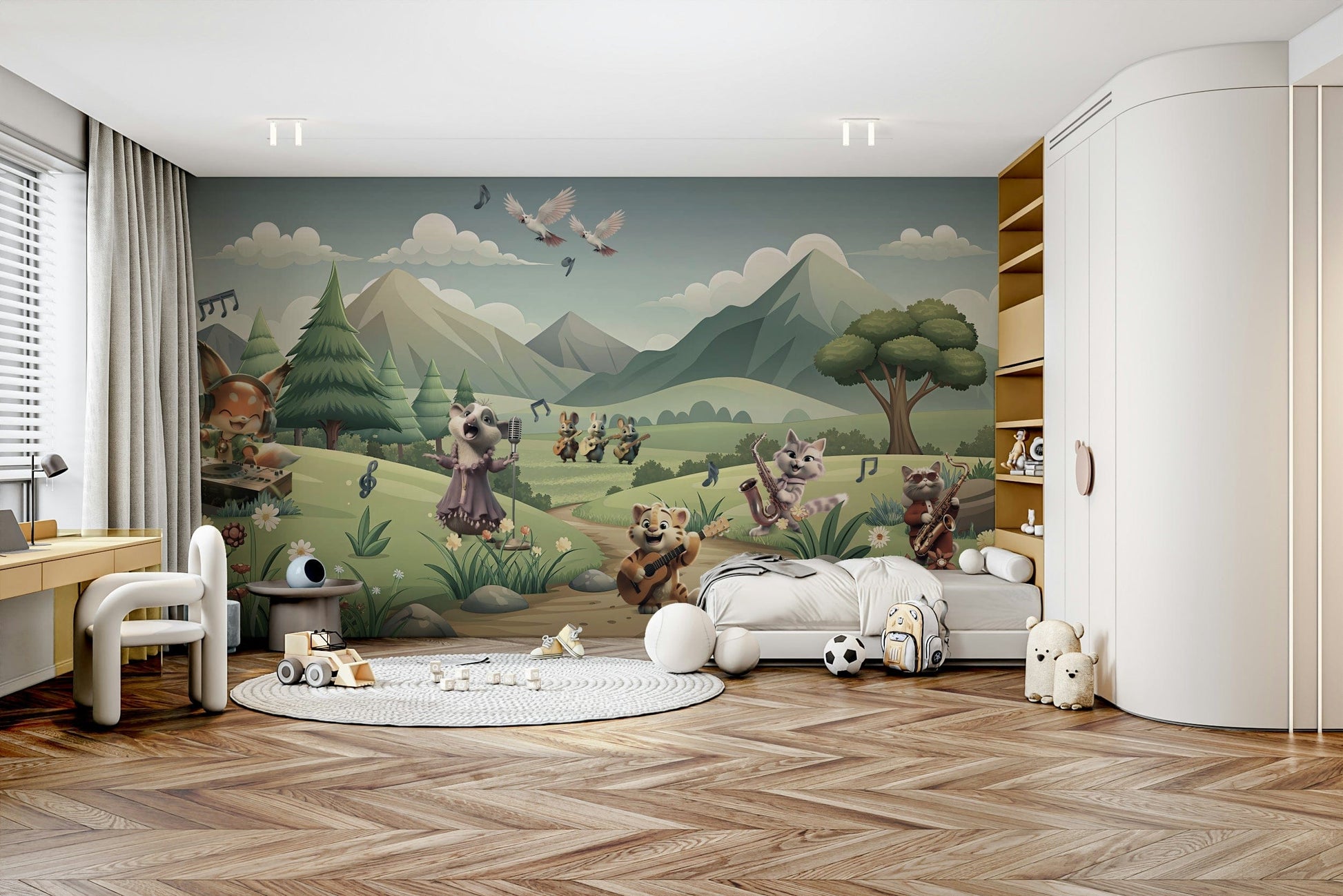 The image feels playful and joyous.

