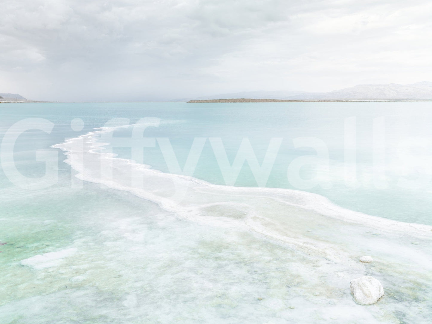 Aqua Calm Wall Mural