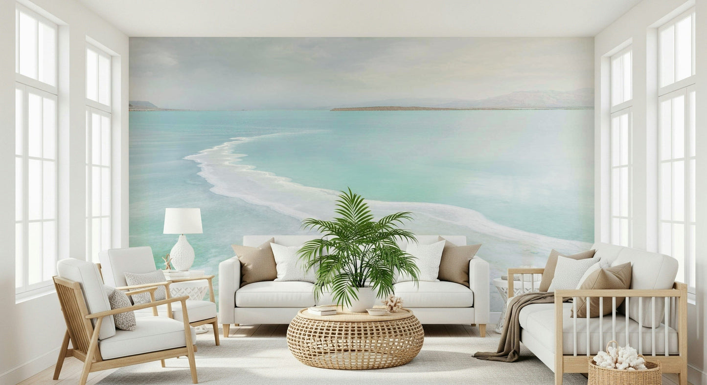 Aqua Calm Wall Mural