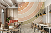 Watercolor tone wallpaper for walls

