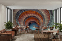 Sophisticated mural wallpaper

