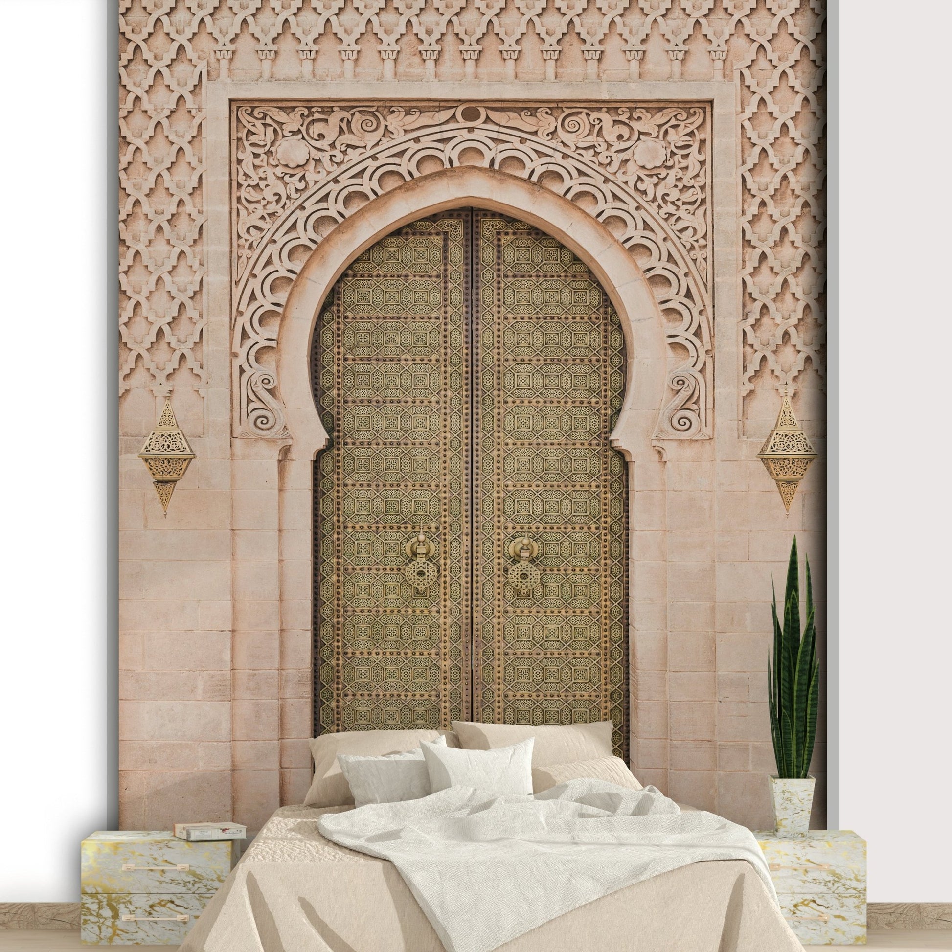 Luxurious and grand architectural design.

