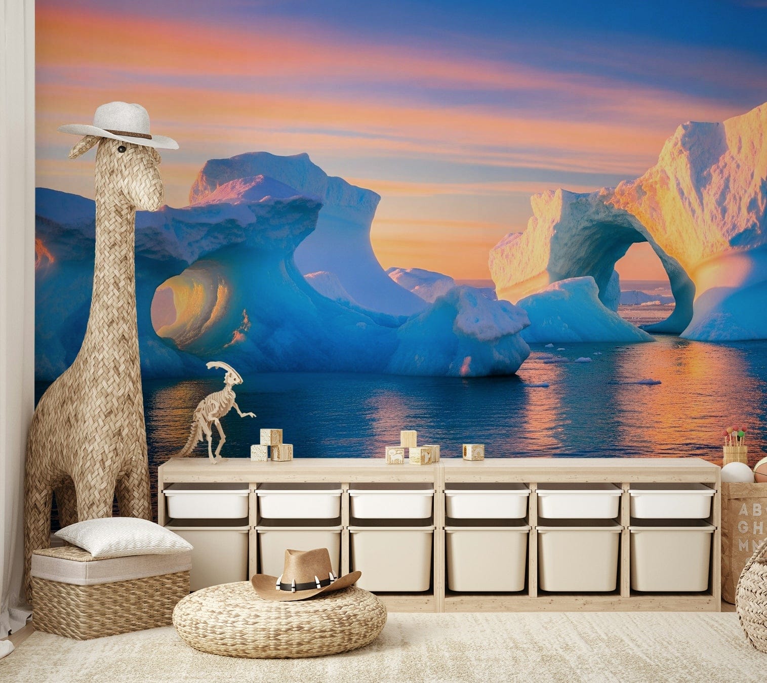 Arctic dawn, detailed view

