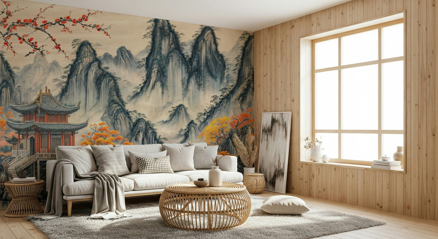 Zen-inspired home décor featuring bamboo for a primary bedroom.