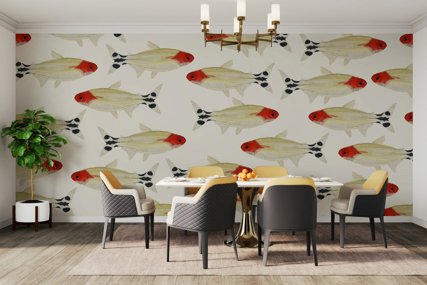 Asperum wall mural featuring rugged, textured surfaces

