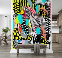 A serene subtle pattern wall mural for your decor.


