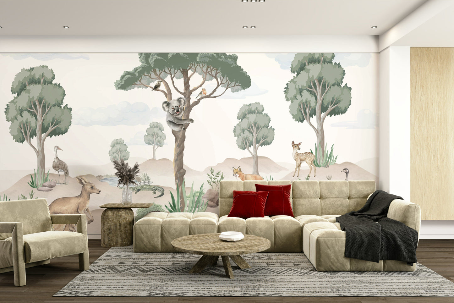 The design has a beautiful, artistic aesthetic.

