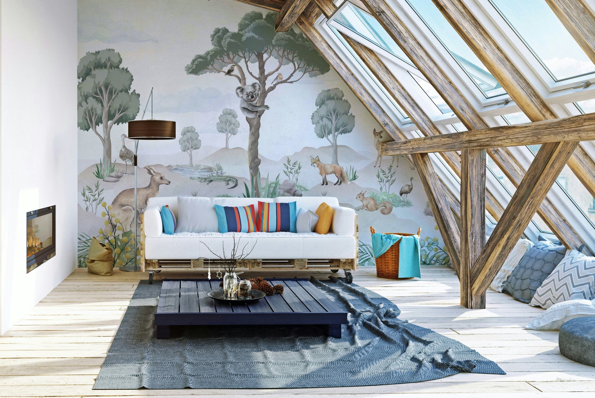 The design feels playful and gentle.

