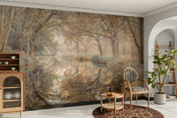 Autumn scenery wall decor


