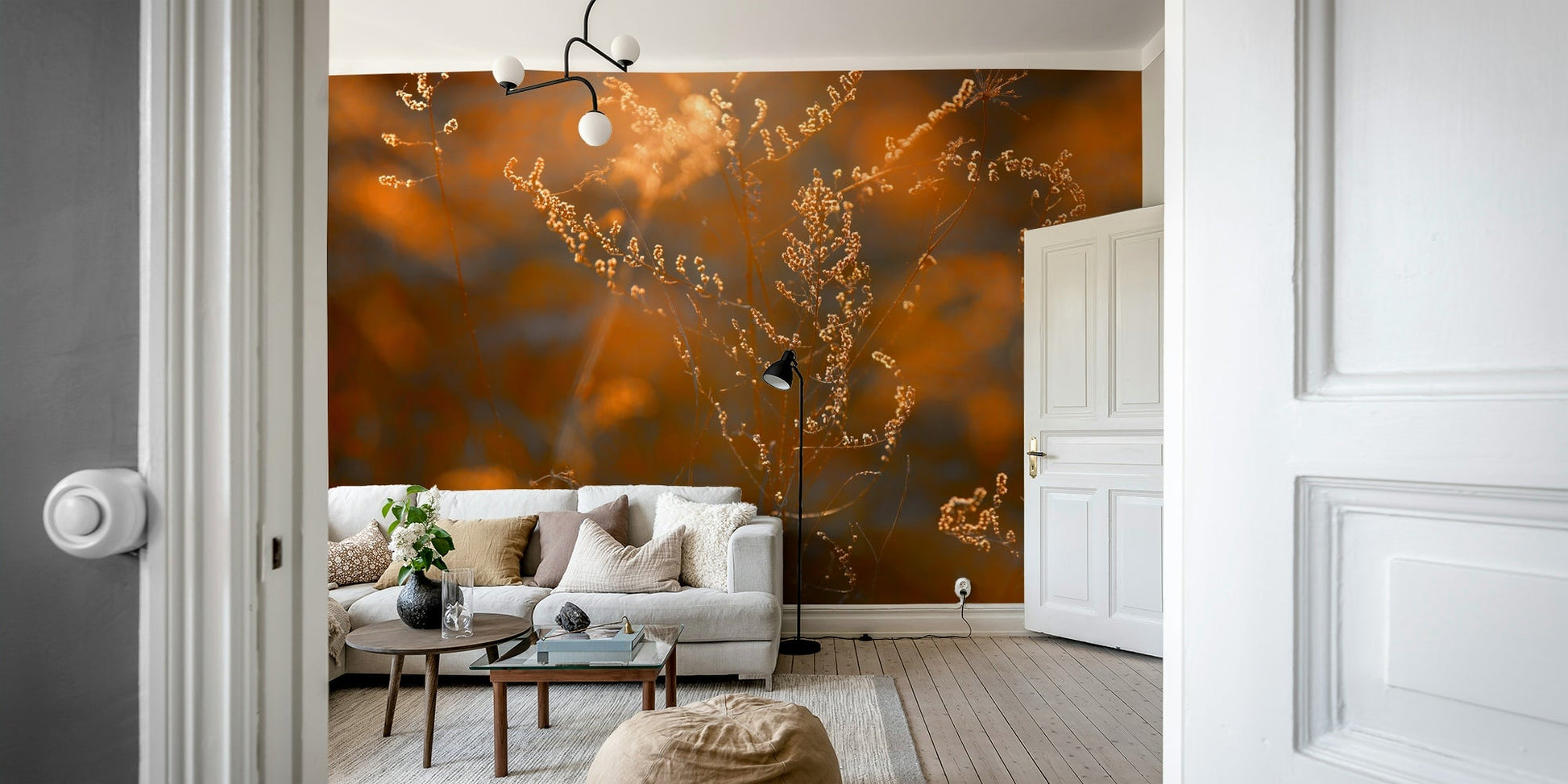 Autumn nature photography with soft focus.

