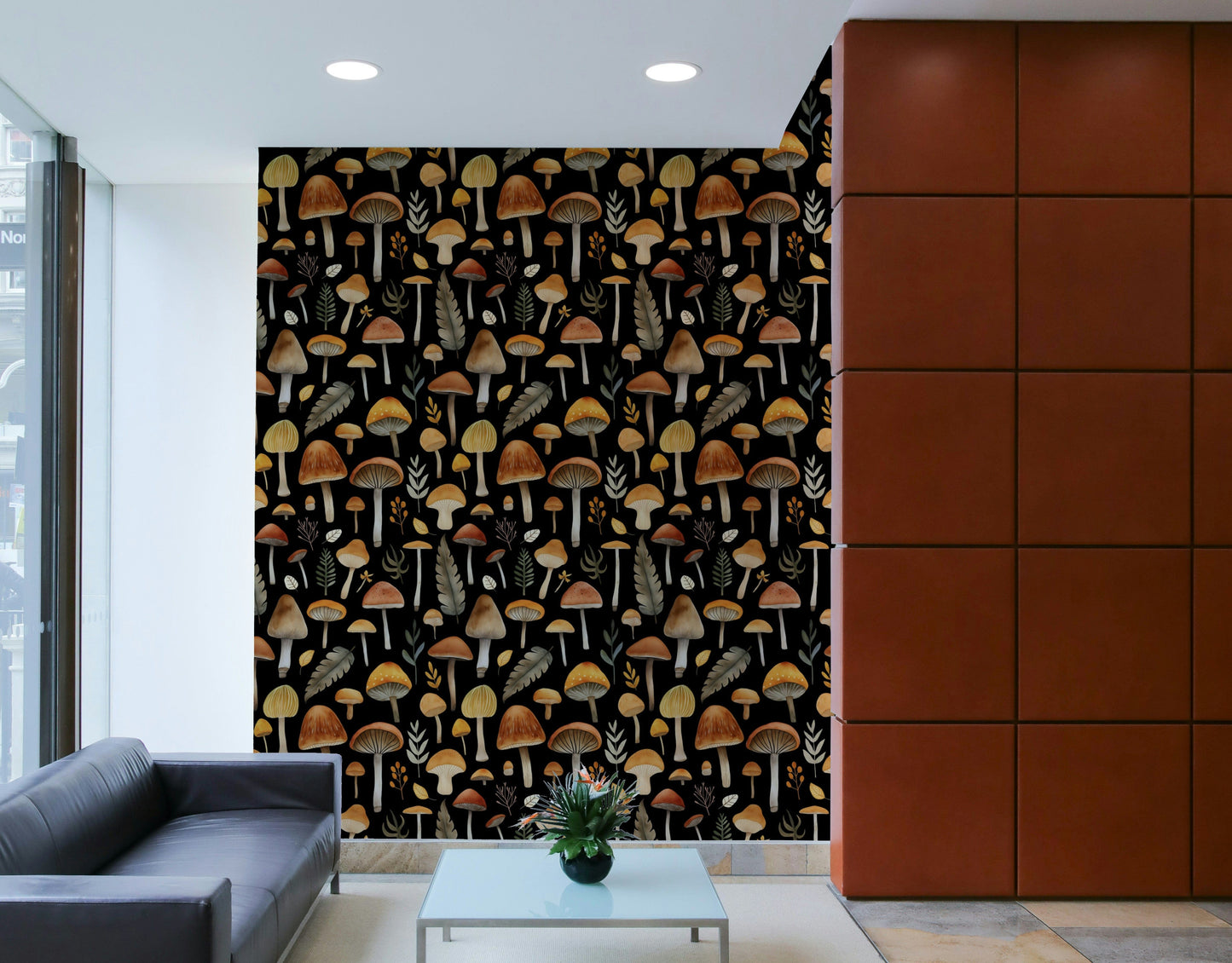 Delicate leaves, small flowers, and perhaps tiny forest creatures are also visible.
