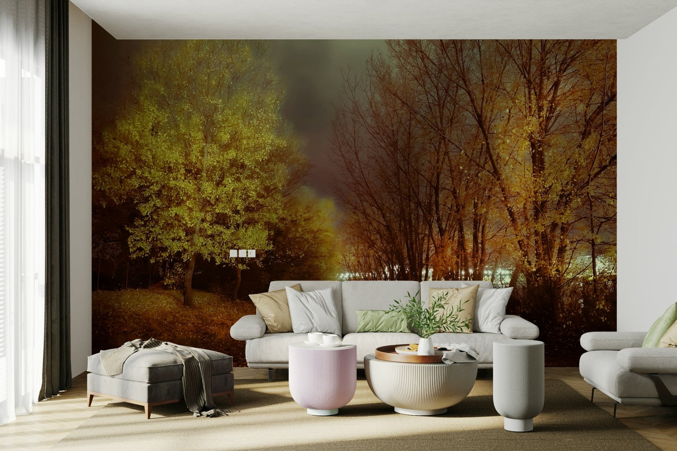 Serene and peaceful natural scene.

