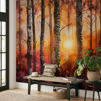 Easy install wall mural

