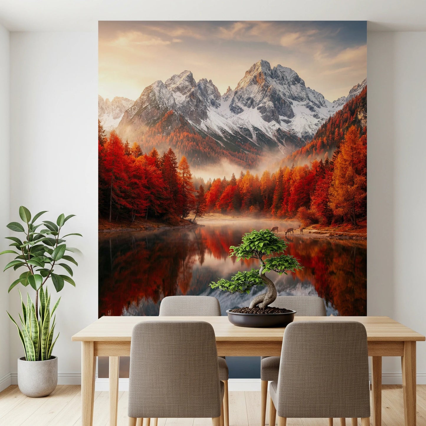 Autumn Reflections Wall Mural
