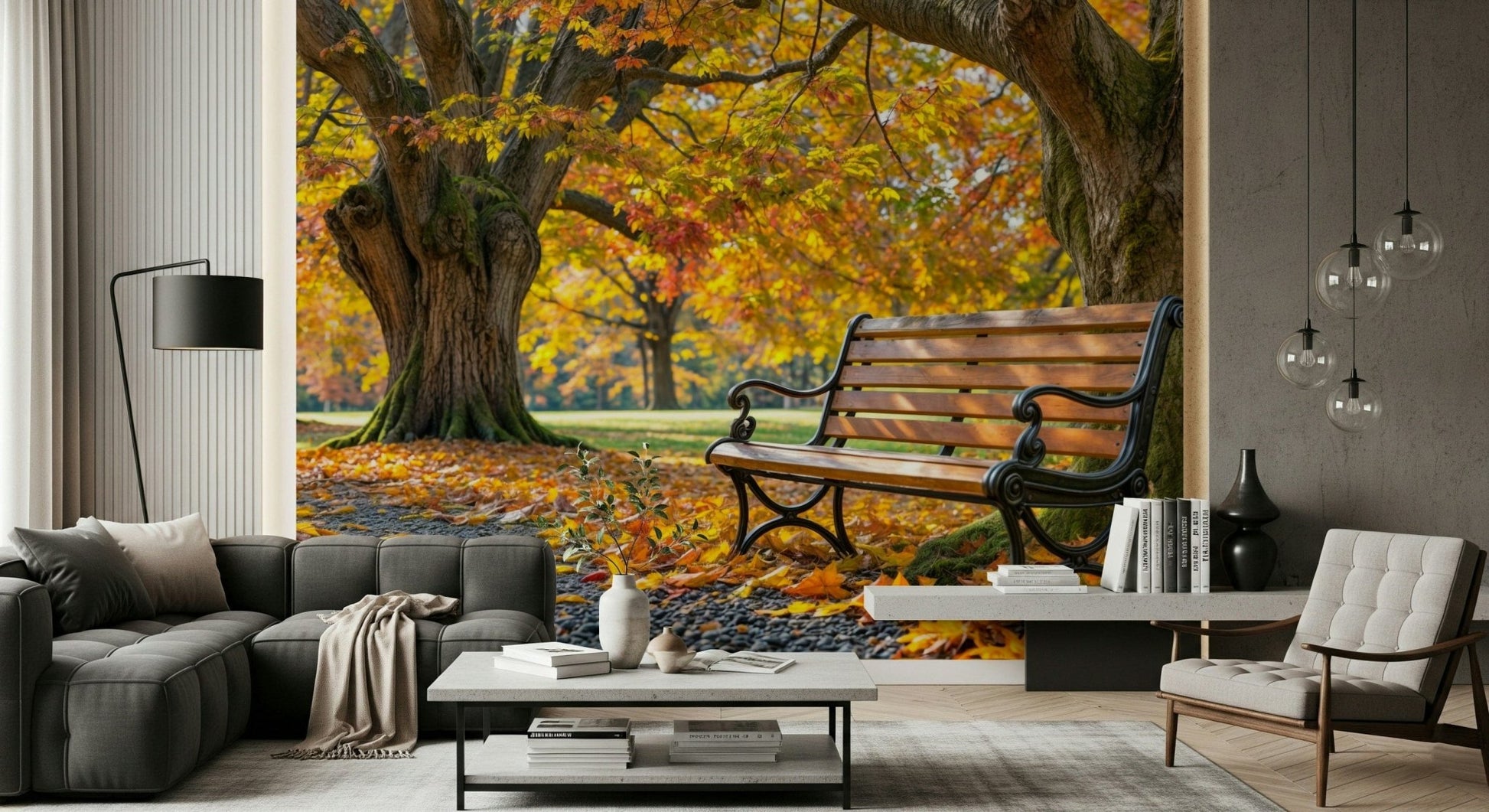 Autumn Serenity Wall Mural
