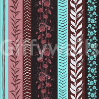 Wallpaper with a bold and colorful design.

