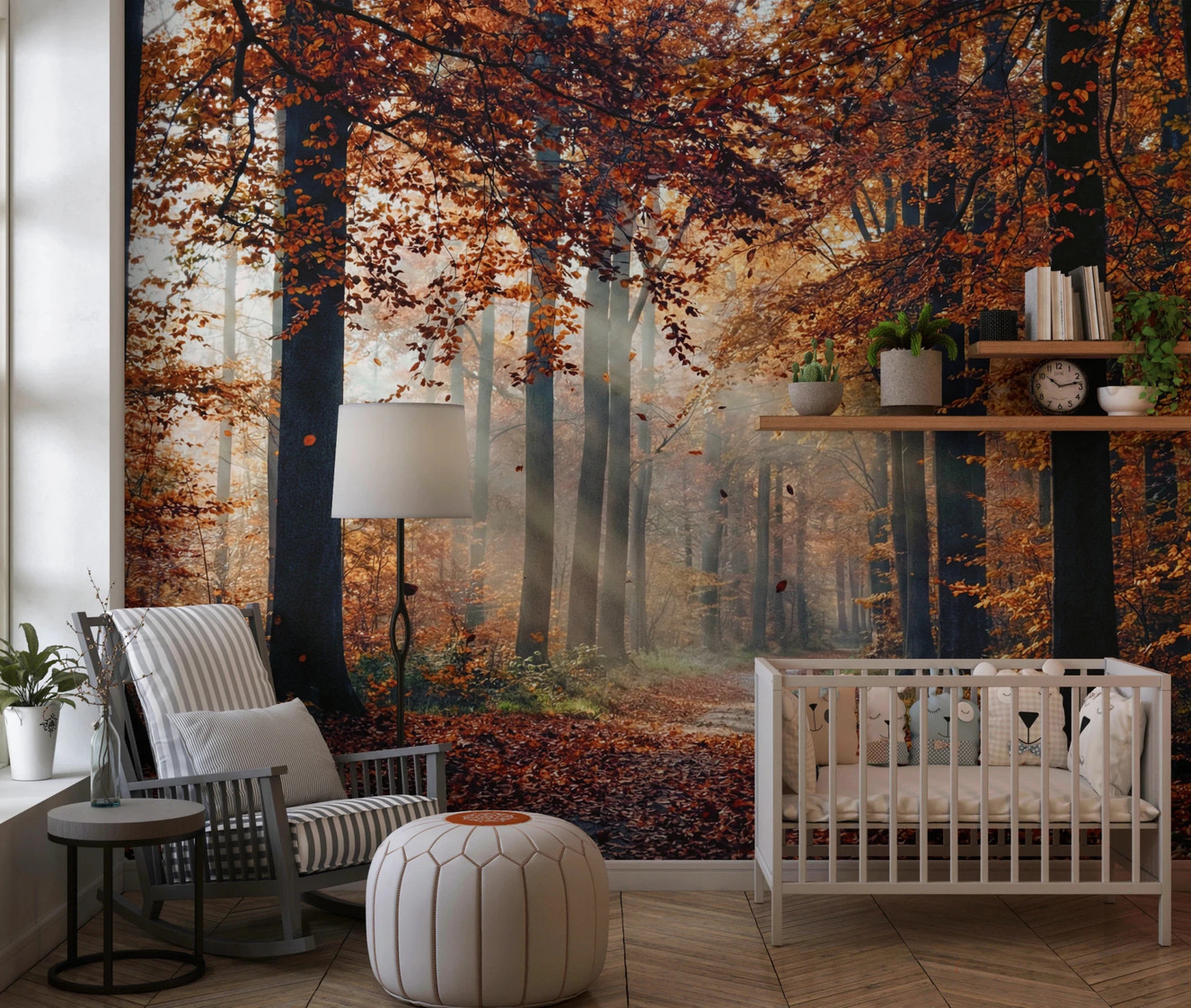 Autumn's Light Wall Mural