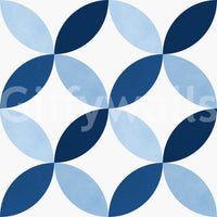 The composition is symmetrical or repeating.

