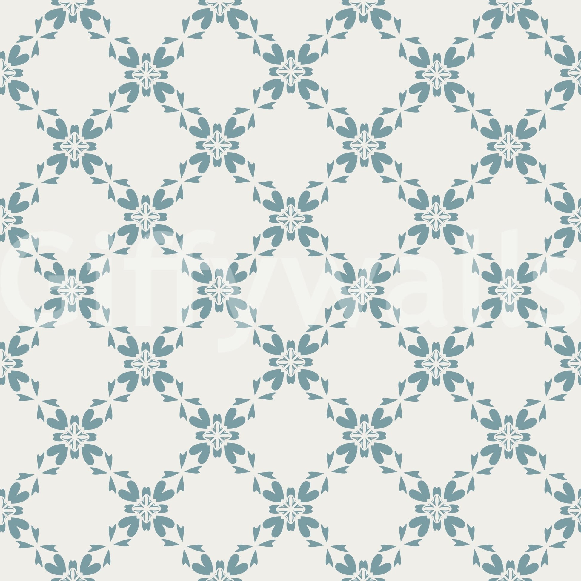 Azure Lattice Wallpaper⁠