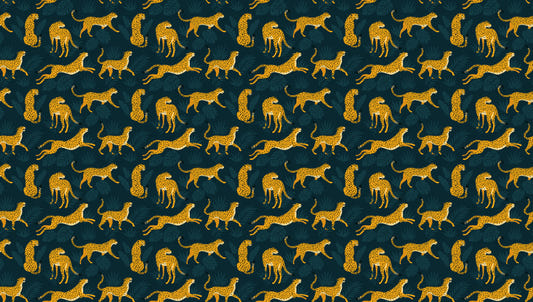 Leopardin eläinpainatuskuva