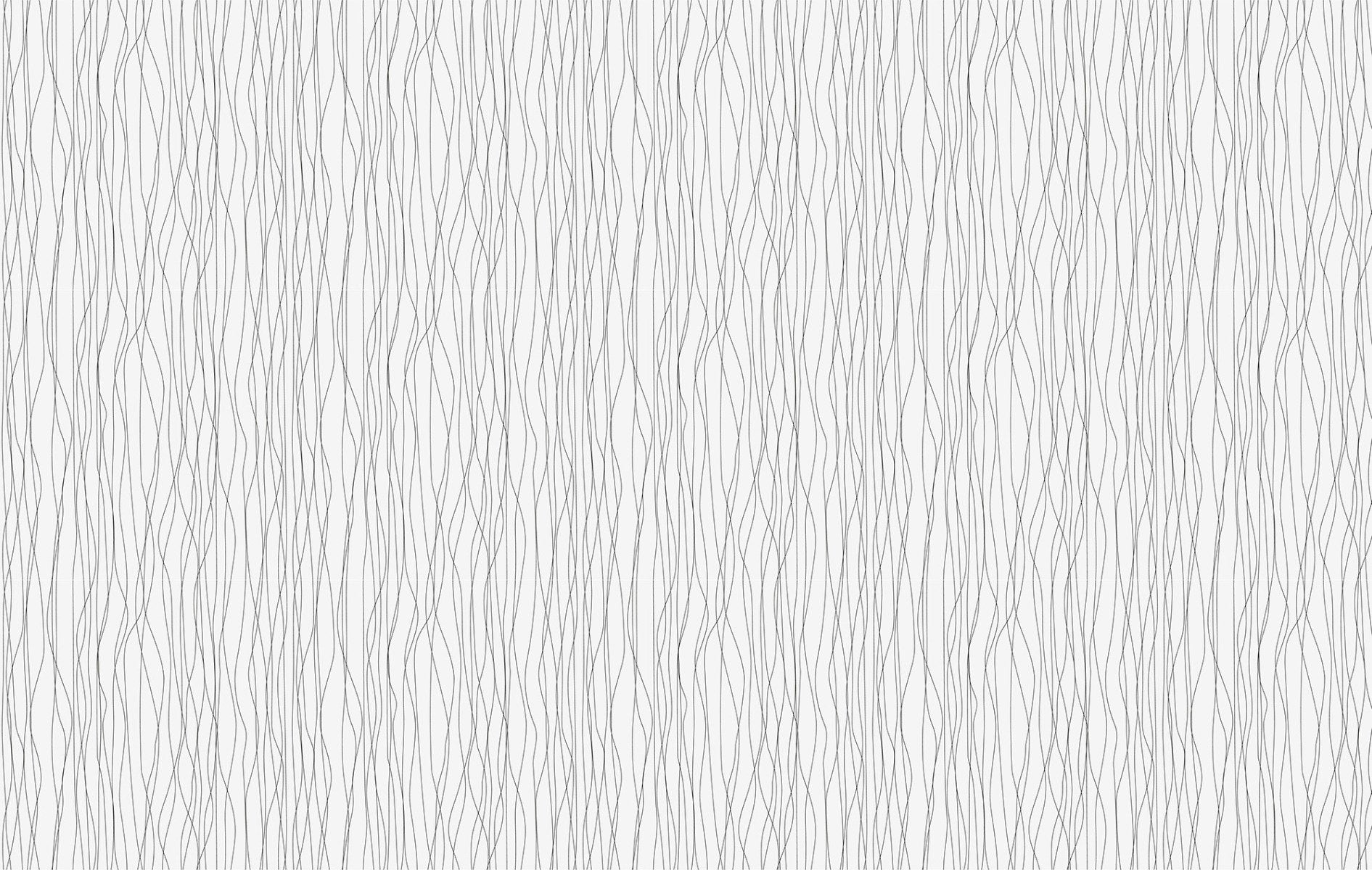 Black Curved Lines Wallpaper For Walls