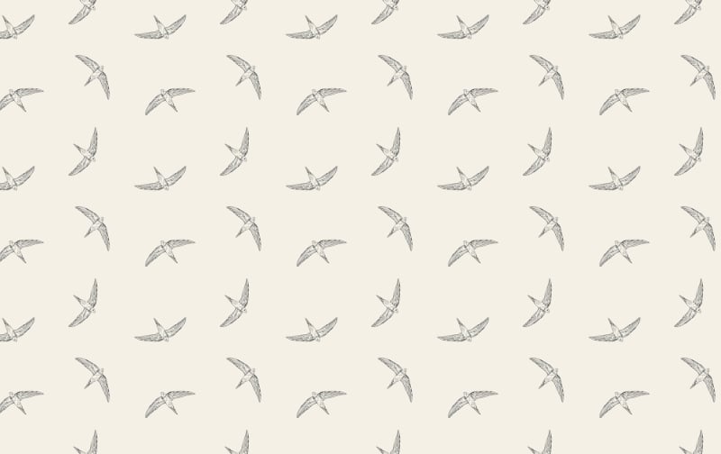 Carta da parati di uccello volante del colore beige