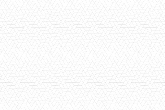 Hvid geometrisk tapet til moderne elegance