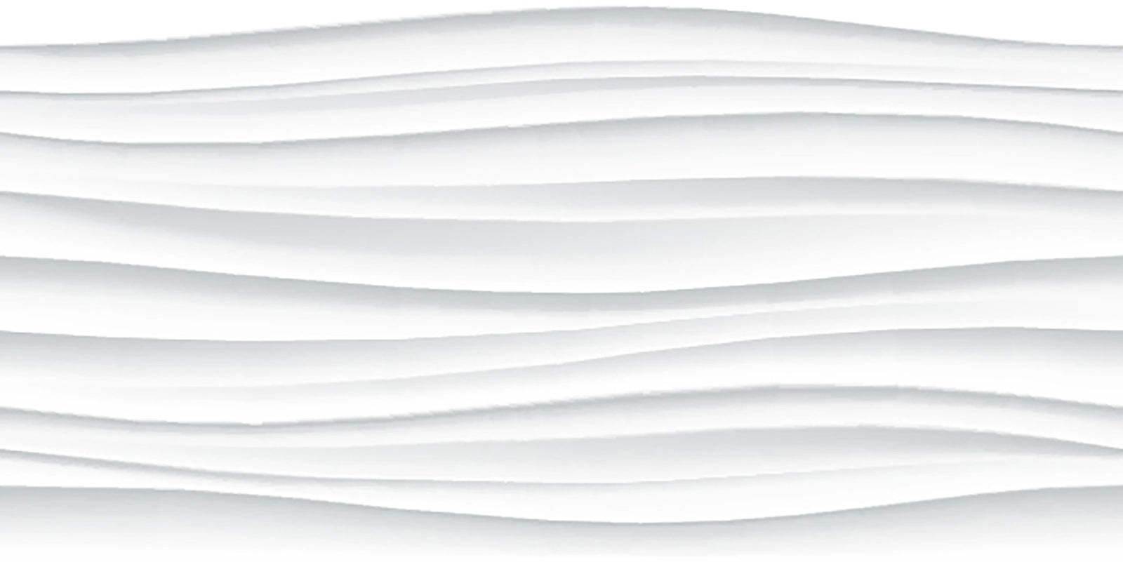 Abstrakte weiße Wellen Tapete Wandbild