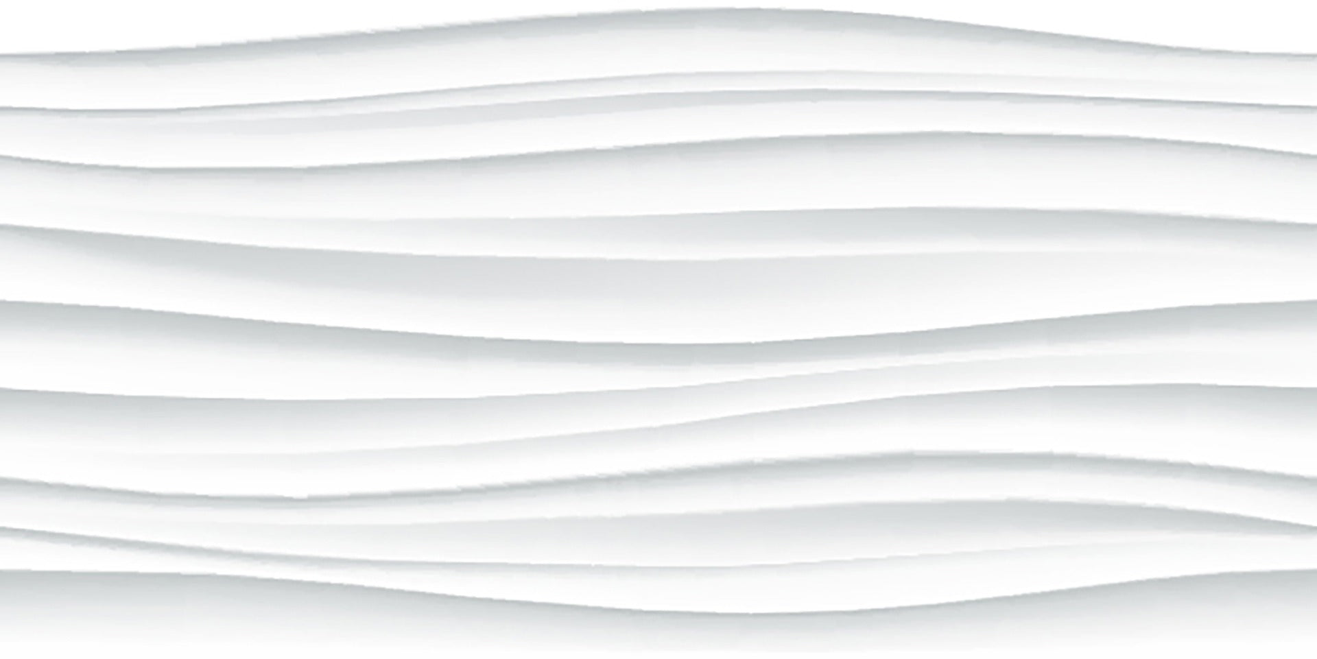 Abstrakte weiße Wellen Tapete Wandbild in your room — zoomed