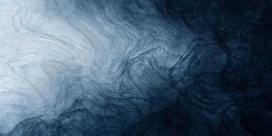 Dunkelblau Aquarell Tapete Wandbilder