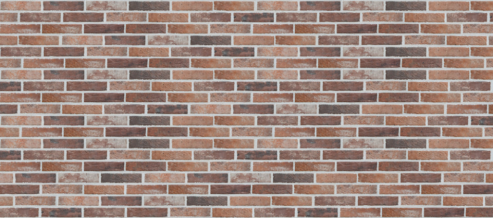 Old Dirty Red Brick Wallpaper Murals in your room — zoomed