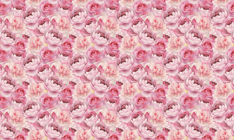 Pink Flower Wallpaper - Watercolor
