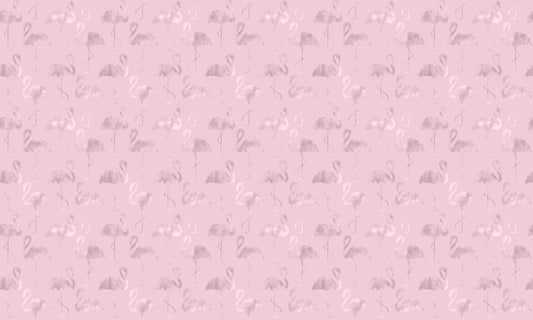 Trendig rosa glänsande flamingo sömlös tapet