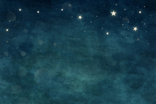 Night Sky Starry Design Blue Background Wallpaper