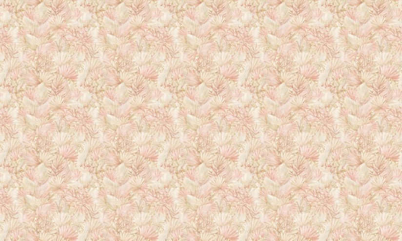 Dry Palm Leaves Descolar e colar Wallpaper For Walls in your room — zoomed