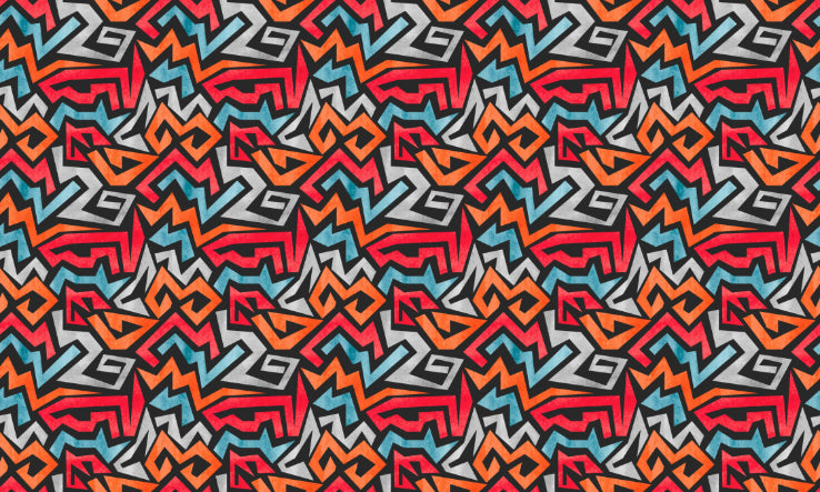 Colorful Graffiti Seamless Wallpaper