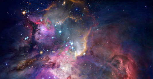 Murale galattico in nebulosa spaziale murale