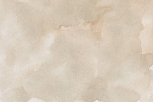 Abstract Beige WaterColor Wallpaper Mural