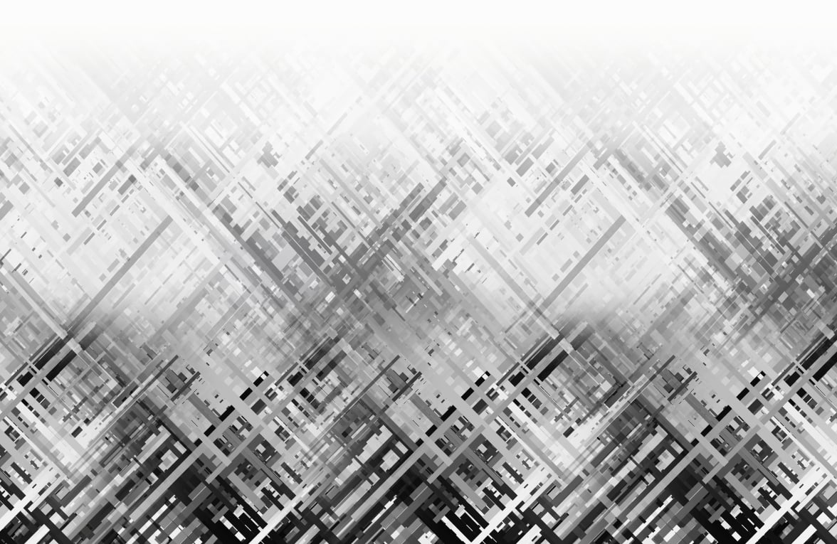 Abstrakta diagonala linjer väggmålning in your room — zoomed