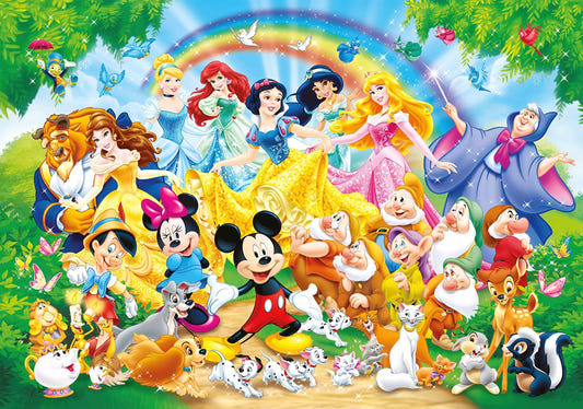 Murale murale de dynastie animée Disney