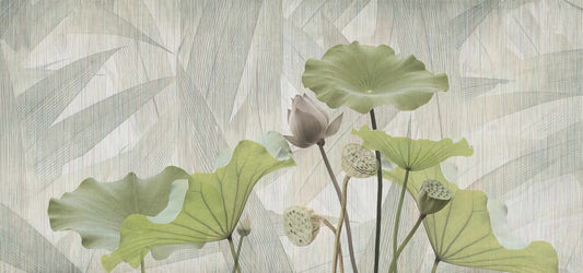 Green Haven Lotus Mural