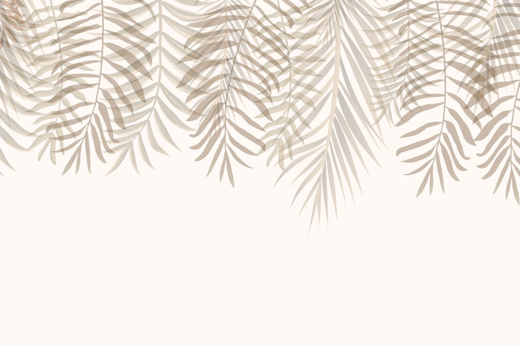 Gelassenheit Palmweds Wallpaper Wandbild
