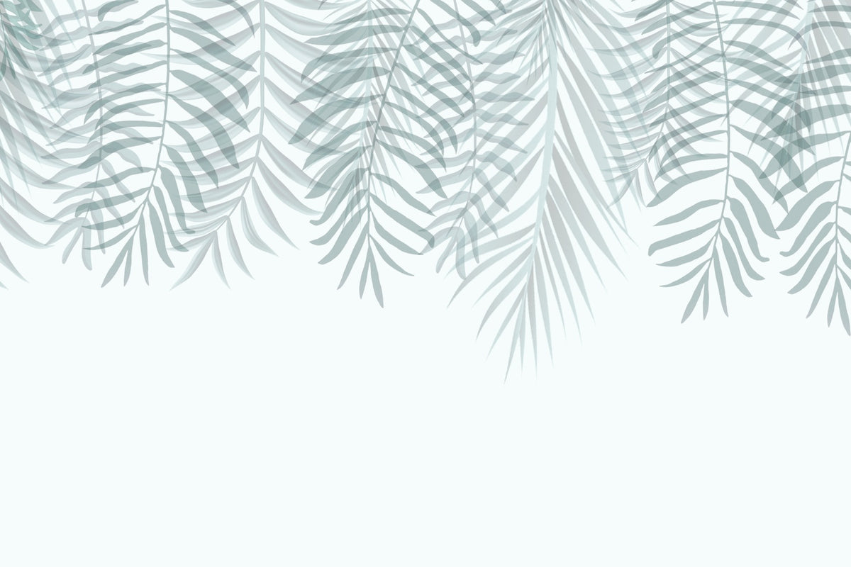 Arktinen palmu Whisper -taustakuva Seinämaalaus in your room — zoomed
