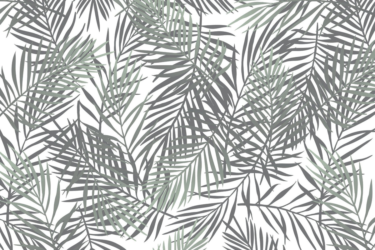 Carta da parati foglia sussurro tropicale in your room — zoomed