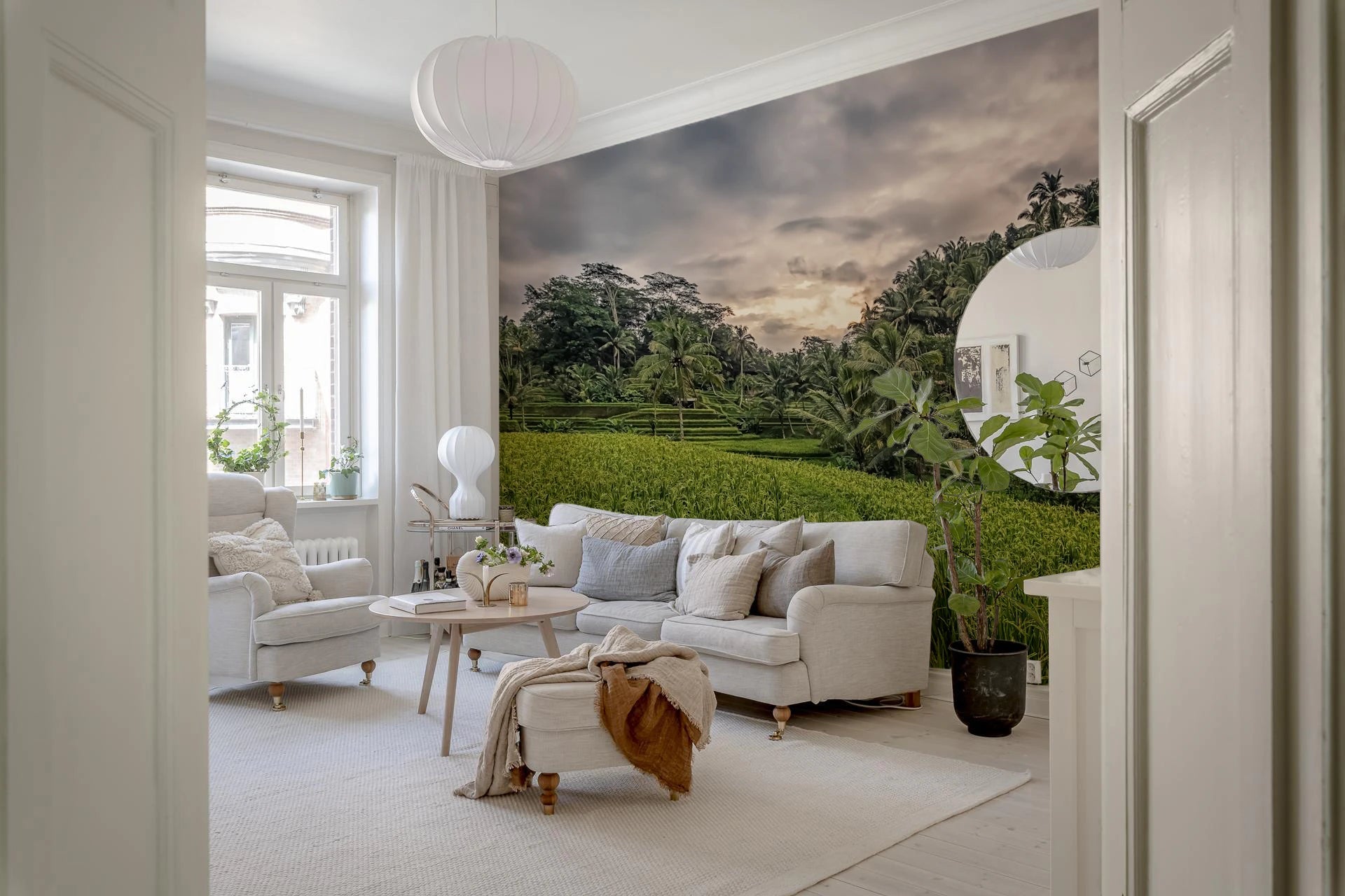 Bali Harvest Wall Mural