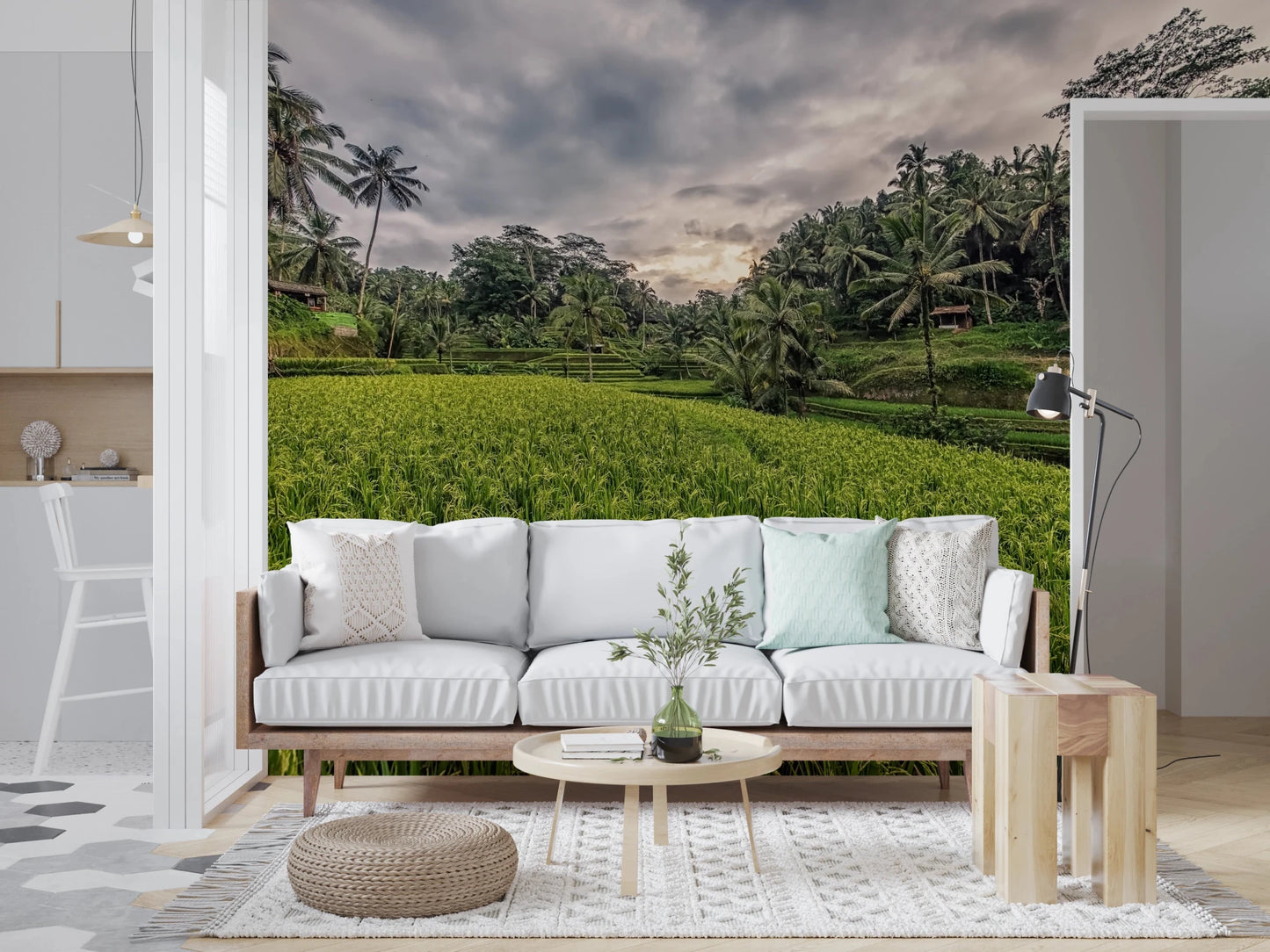 Bali Harvest Wall Mural