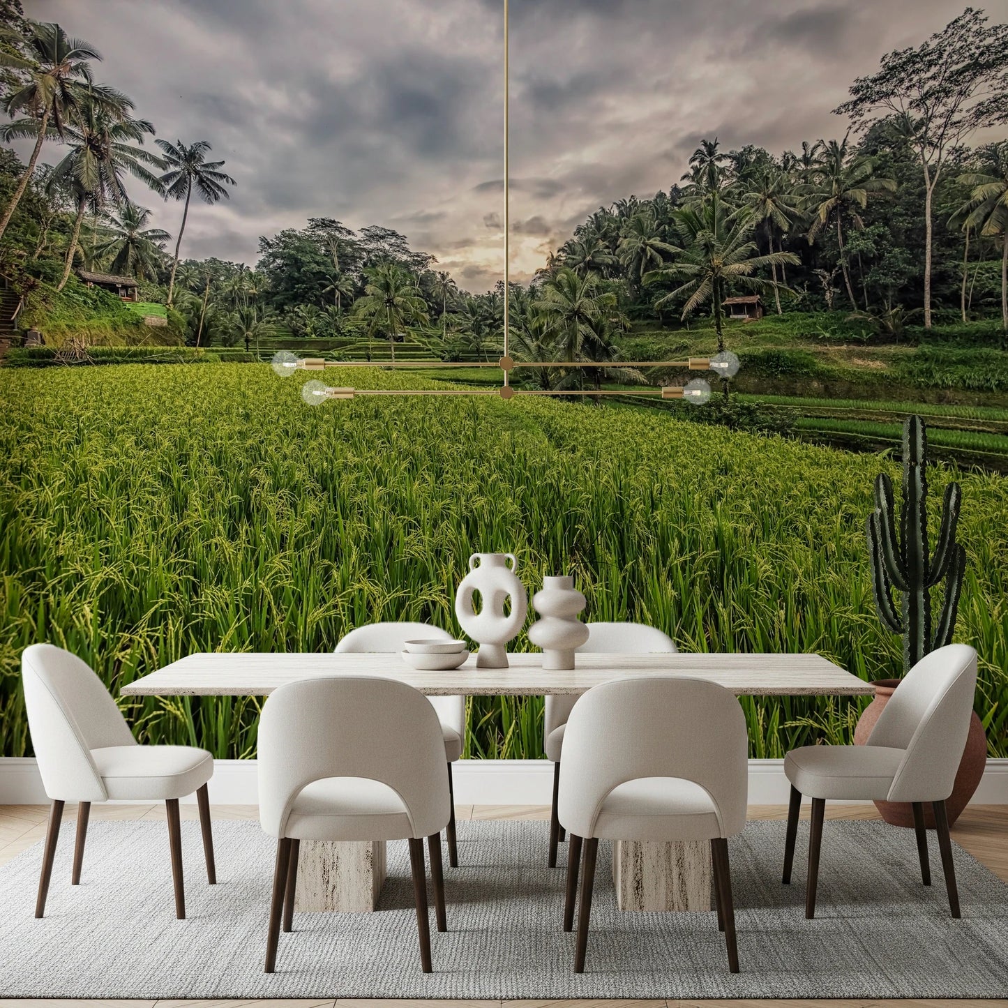 Bali Harvest Wall Mural