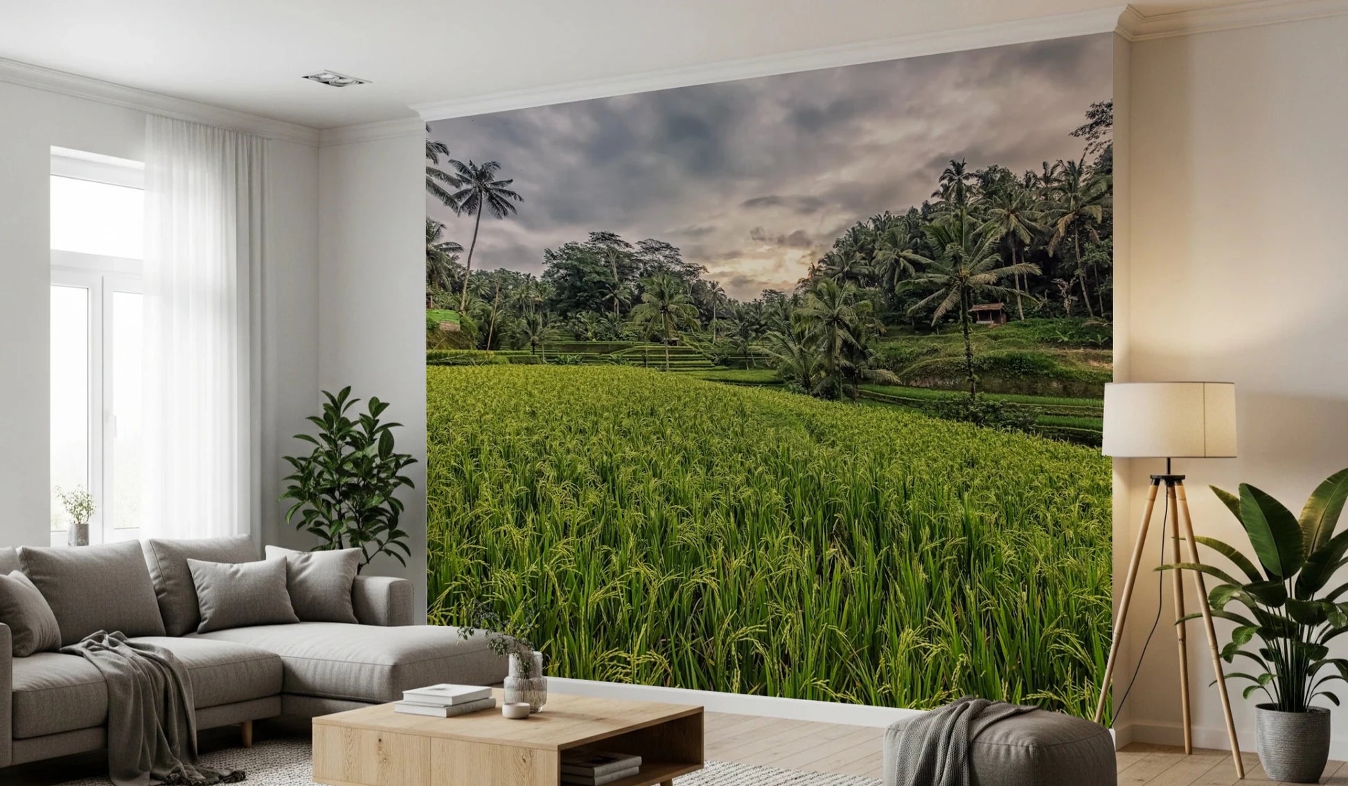 Bali Harvest Wall Mural